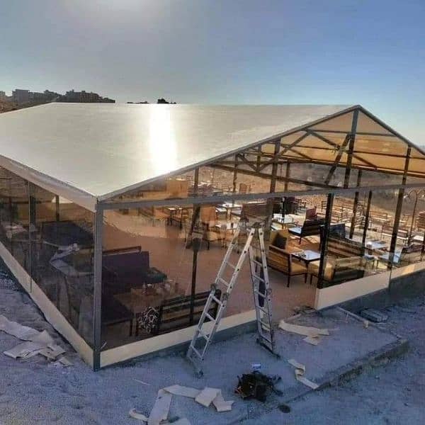 New car parking shades - Tensile fabric - Canopy - Rolling shed -Porch 9