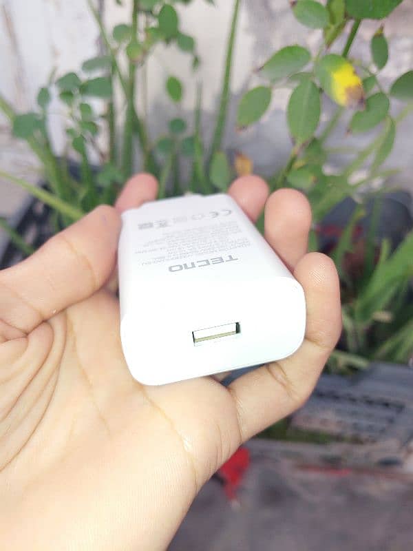 Tecno + Infinix Fast Charger With Fast Charging Cable of 33 watt Power 3