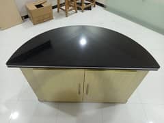 Kitchen Counter / Bar Table / Cabinet With Black Granite