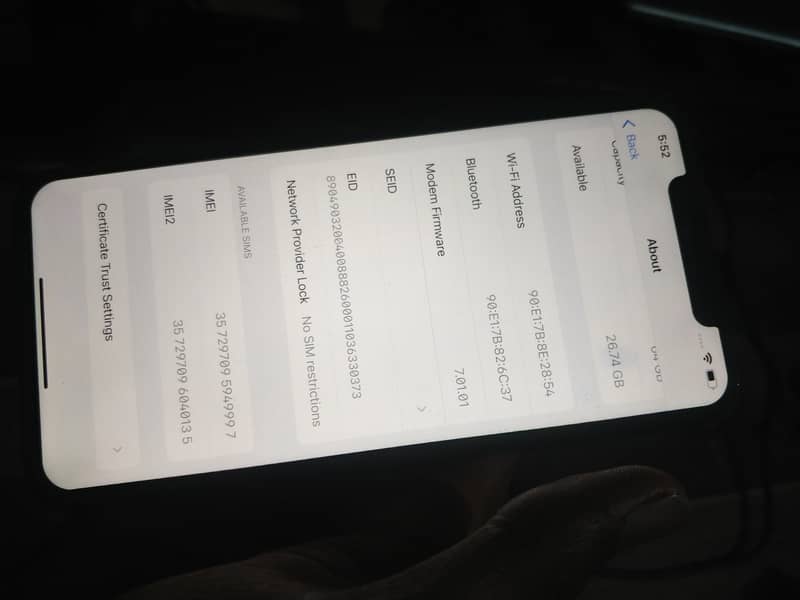 iphone Xsmax factory unlock 64gb non pta 1