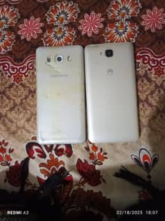 Samsung or Huawei do mobile ha parts Kisi ko chahiye  to la sakta haj