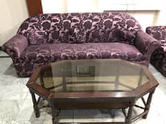 5 Seater Sofa Set with Centre Table