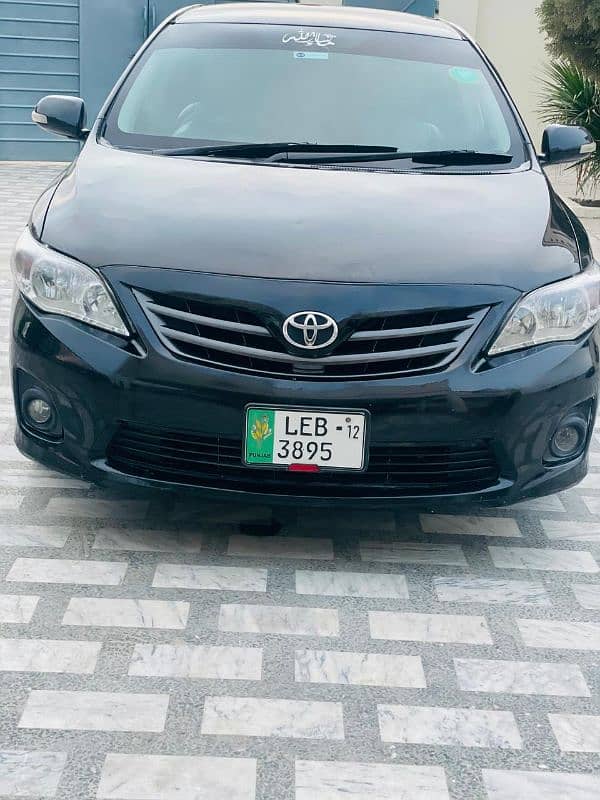 Toyota Corolla XLI 2012 7