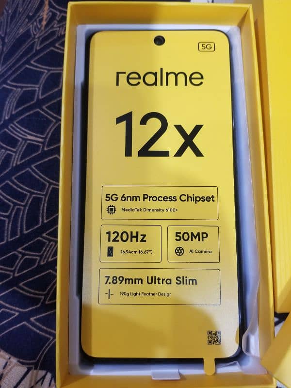 Realme 12X Brand New Just 20 Days Used Brought From Dubai 0