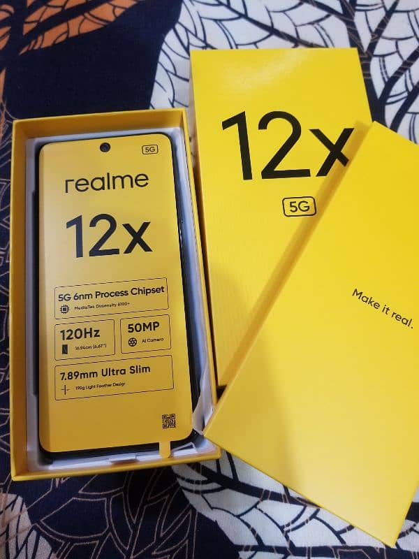 Realme 12X Brand New Just 20 Days Used Brought From Dubai 1