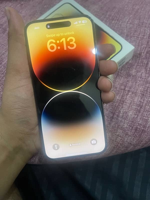 iphone 14 Pro Max 128GB LLA Gold Non PTA 2