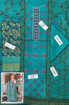 sundas lawn /unstiched dresses