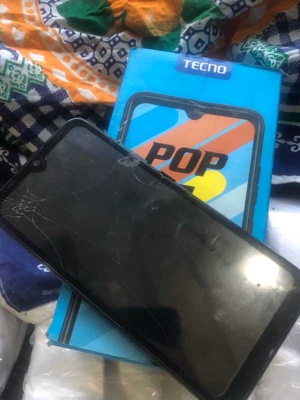 TECNO POP 5 with Box exchange Possible 0