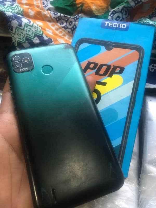 TECNO POP 5 with Box exchange Possible 3