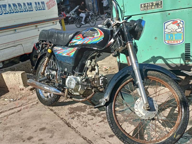 super star 70 cc bike all ok no any work required 1