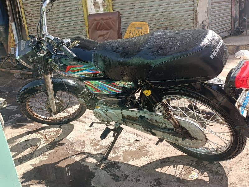 super star 70 cc bike all ok no any work required 2