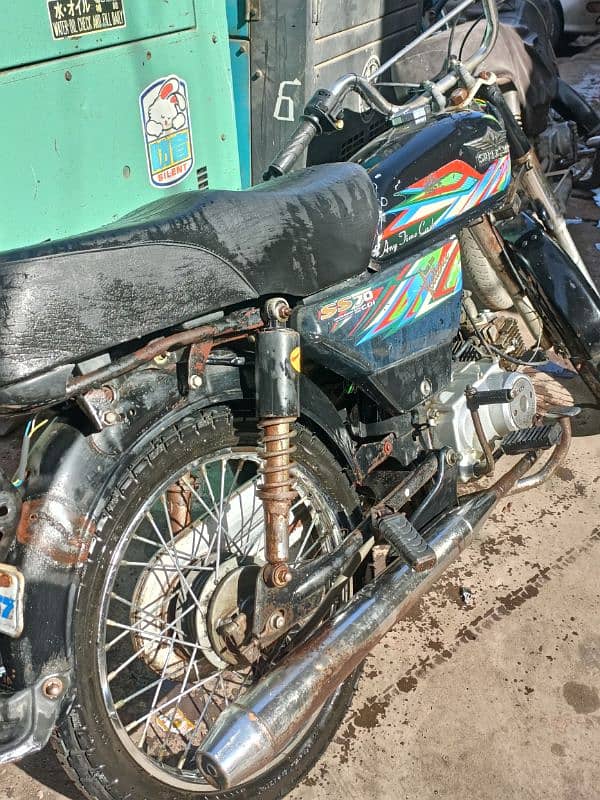 super star 70 cc bike all ok no any work required 4