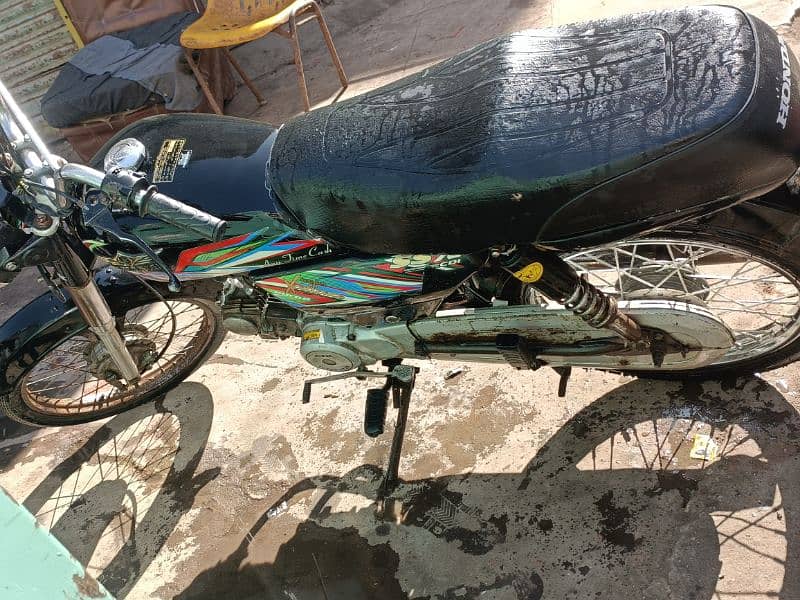 super star 70 cc bike all ok no any work required 5