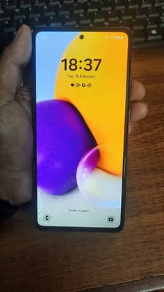 Samsung A72, Official PTA Approved, Kit only Box missed