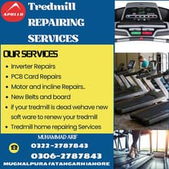 Treadmill repairing/Treadmill service/Treadmill belt Repairing