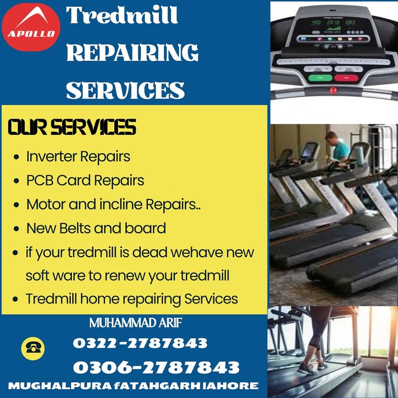 Treadmill repairing/Treadmill service/Treadmill belt Repairing 0