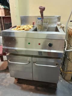 Fast food and bar b q setup for sale