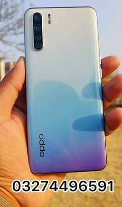 03274496591 OPPO F15 8GP 256GP PTA APPROVED WITH BOX charger