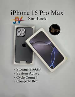 iphone 16 pro max /256gb /jv