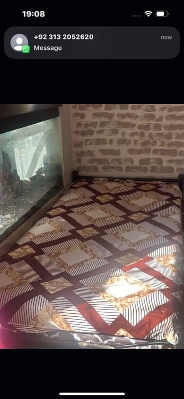 two single bed with mattress urgent sale 1