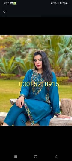 2 ps latest deeign ladies suit new summer collection 2025