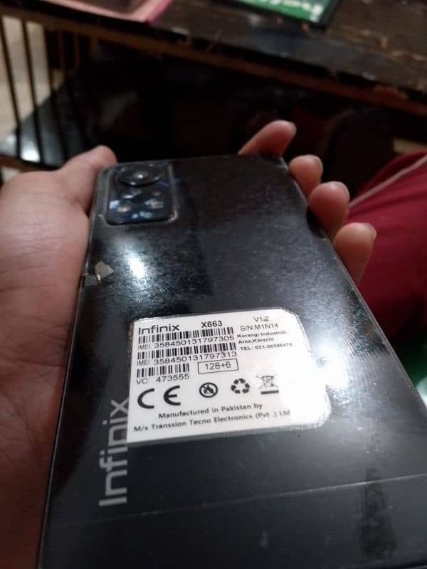 INFINIX NOTE 12 8