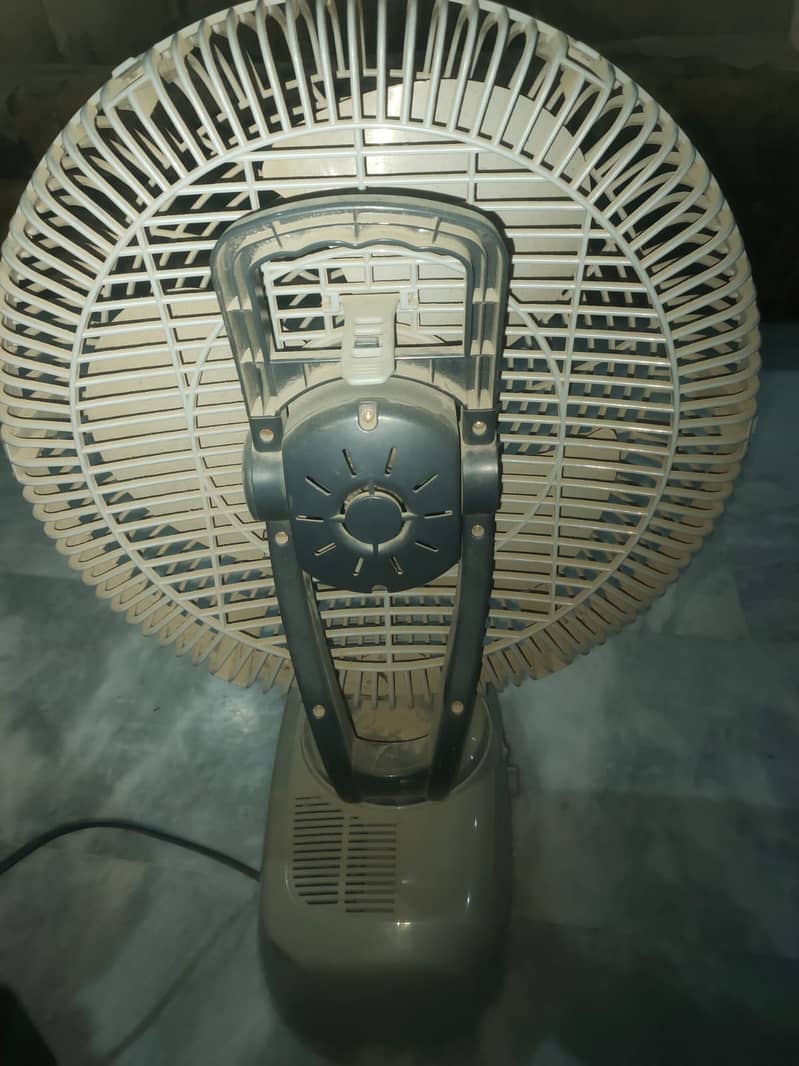 Sunca Rechargeable Fan With Build in Emergency Light in Good Condition 1