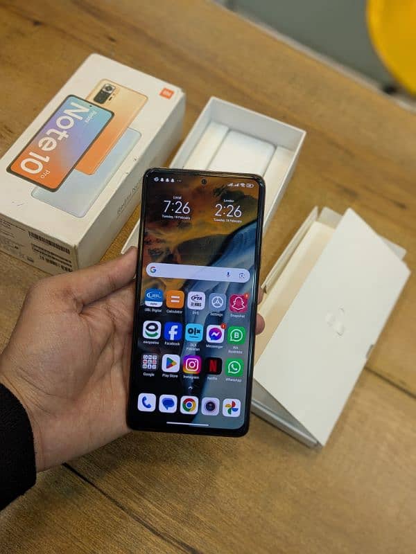 redmi note 10pro 8ram 128gb dual sim 1