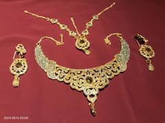 Necklace with earrings