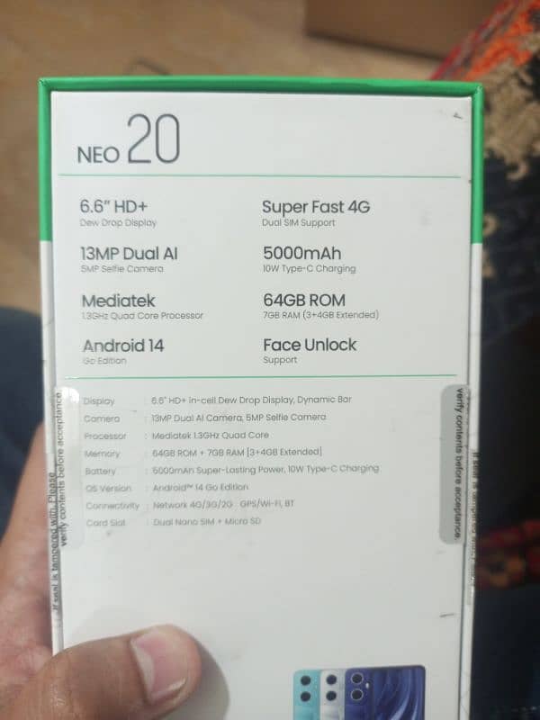 SEGO NEO 20 (64GB ROM 3+4GB RAM) 2