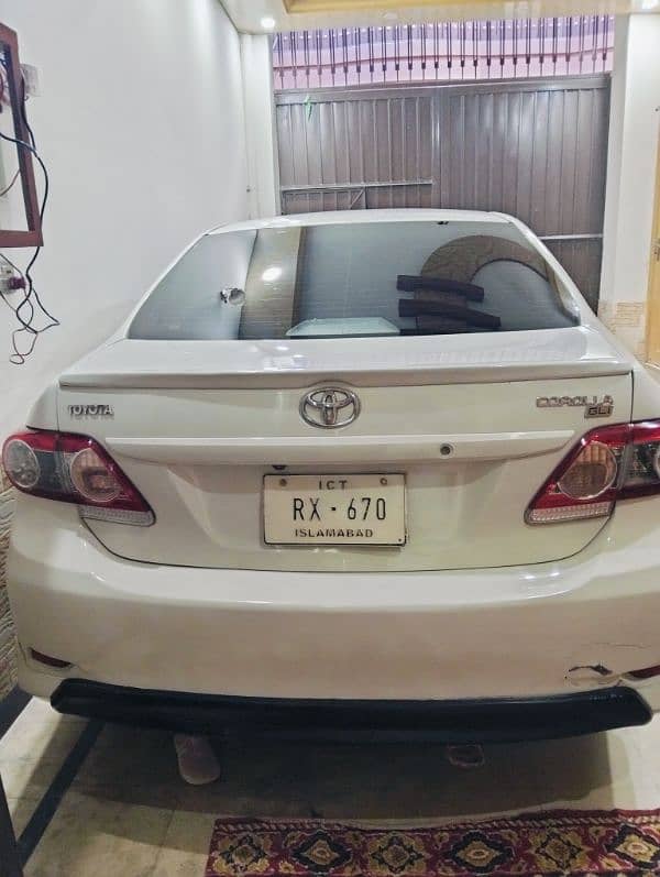 Toyota Corolla XLI 2011 7