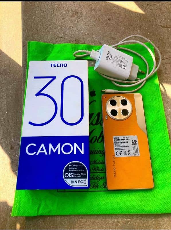 Tecno comen 30 16/256 GB 03230916581 my what'sap 1