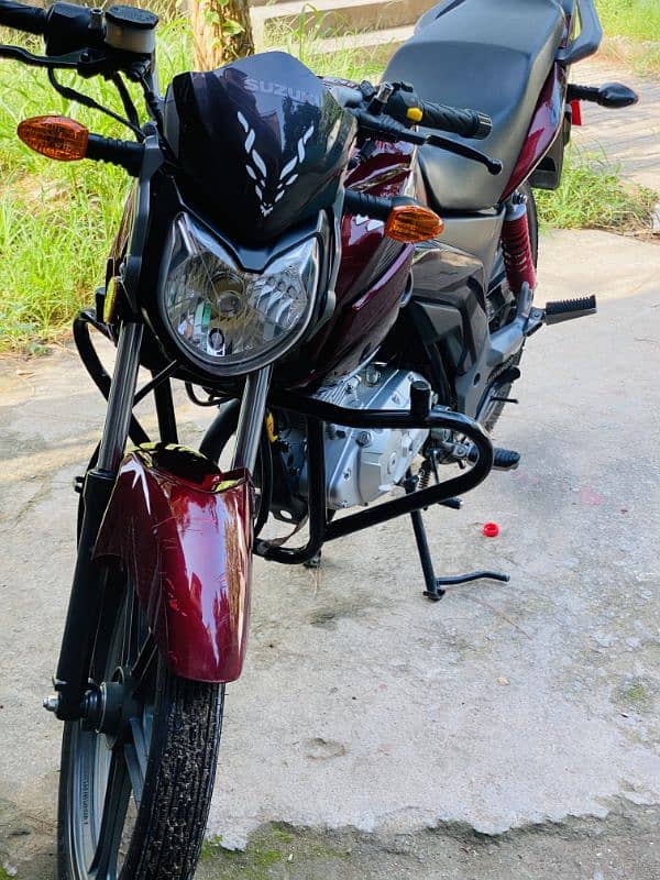 Suzuki Gsx-125, Model 2023, special two digit Islamabad Number 0