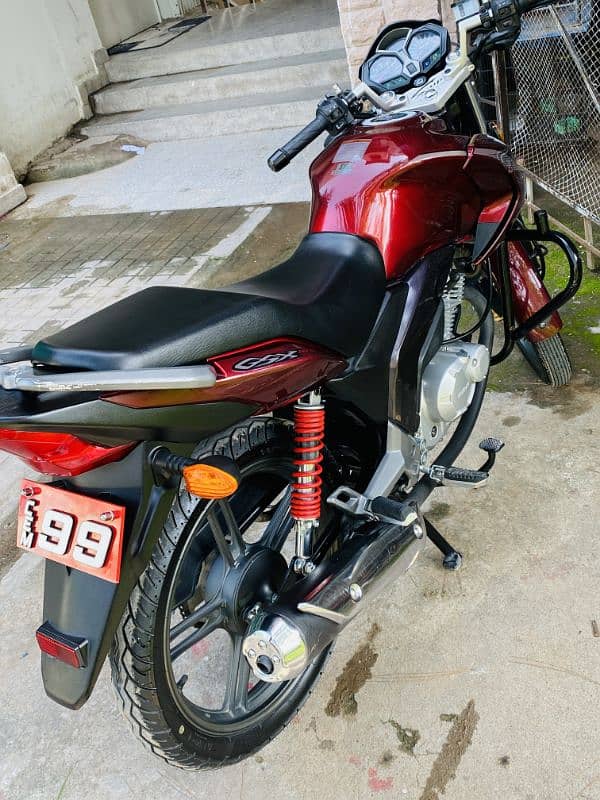 Suzuki Gsx-125, Model 2023, special two digit Islamabad Number 2