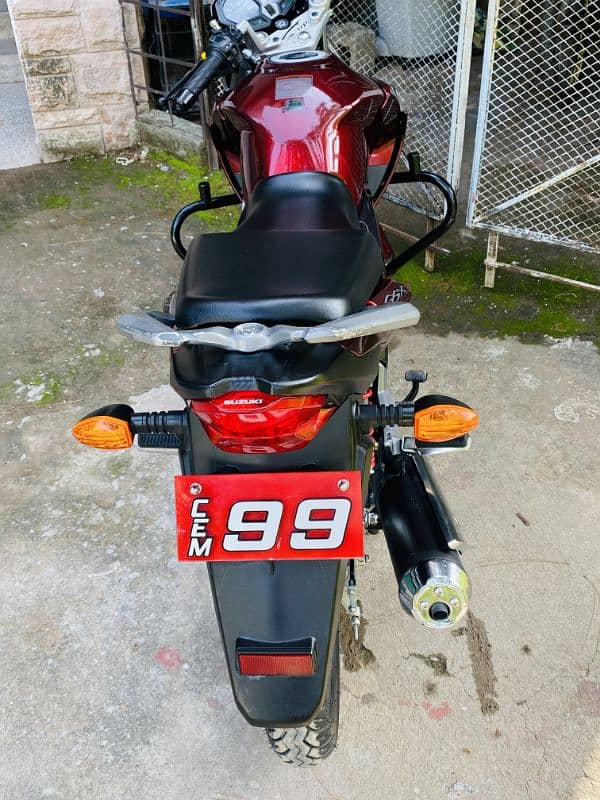 Suzuki Gsx-125, Model 2023, special two digit Islamabad Number 3