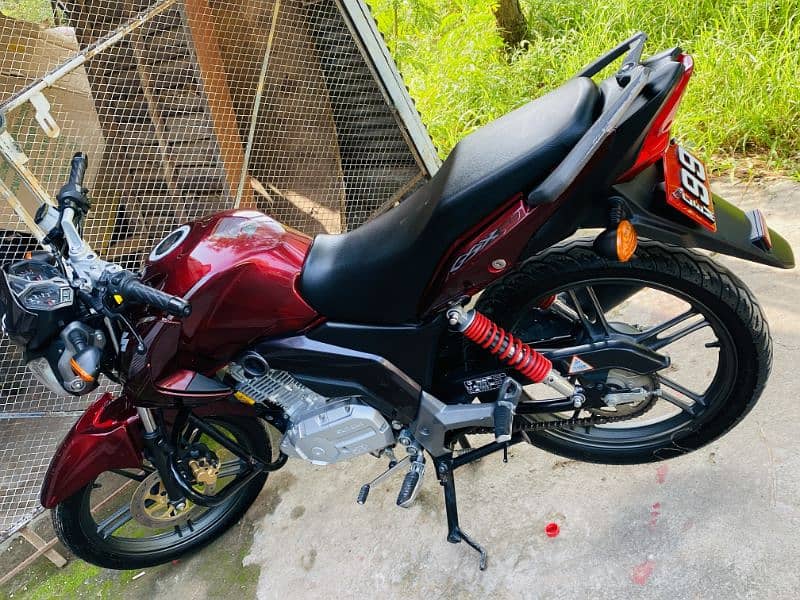 Suzuki Gsx-125, Model 2023, special two digit Islamabad Number 7