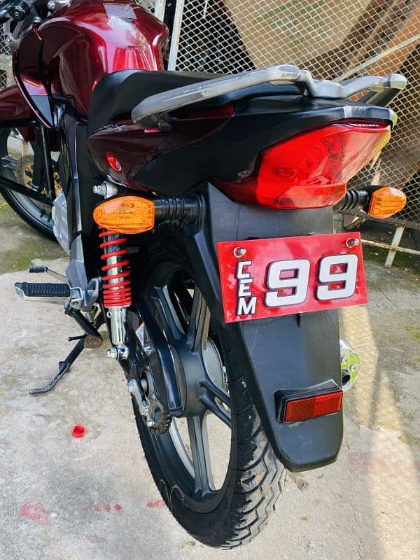 Suzuki Gsx-125, Model 2023, special two digit Islamabad Number 11