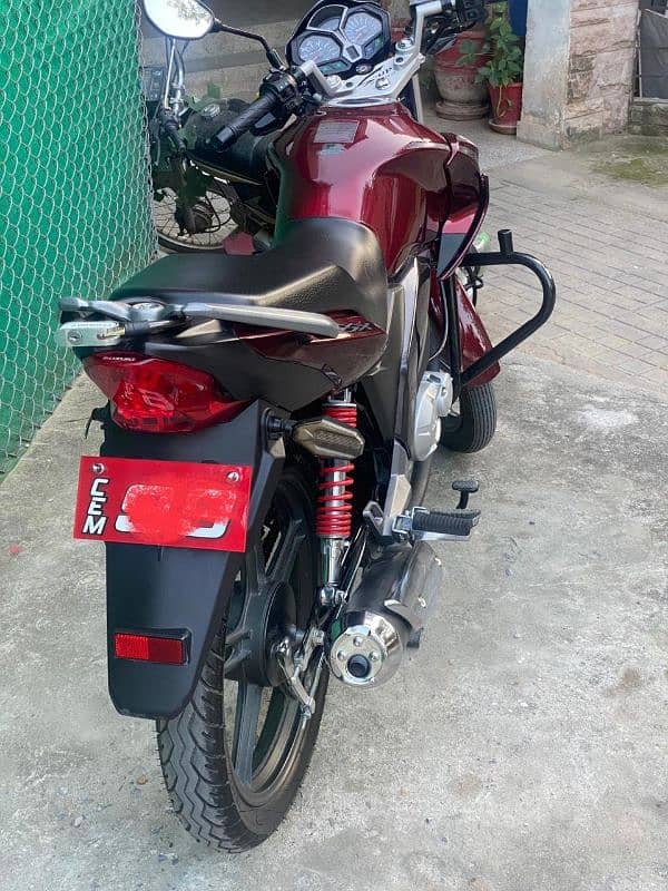 Suzuki Gsx-125, Model 2023, special two digit Islamabad Number 14