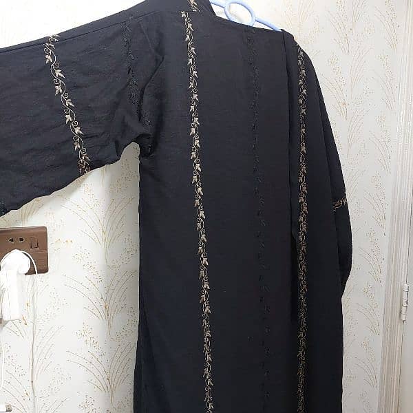 al jahan branded  abaya with belt 0