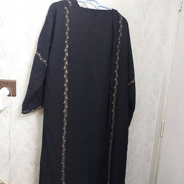 al jahan branded  abaya with belt 1