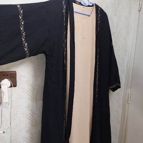 al jahan branded  abaya with belt 2