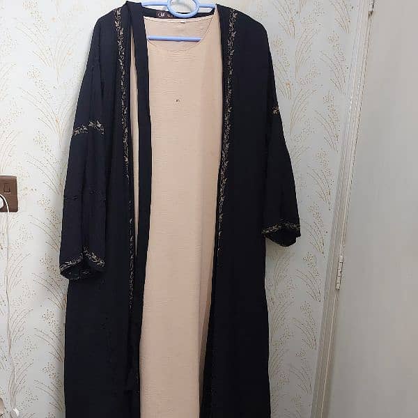 al jahan branded  abaya with belt 3