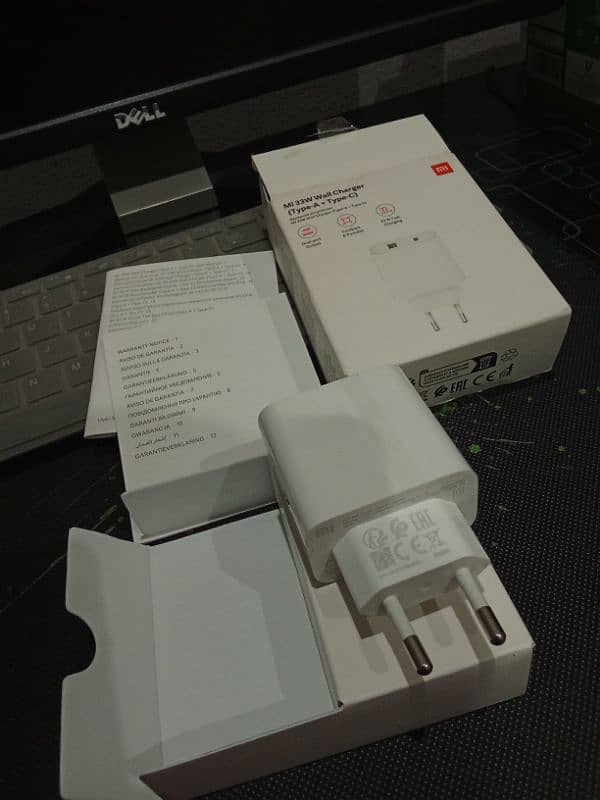 Mi 33W Wall Charger (Type-A + Type-C) 100% Genuine New Mi 1