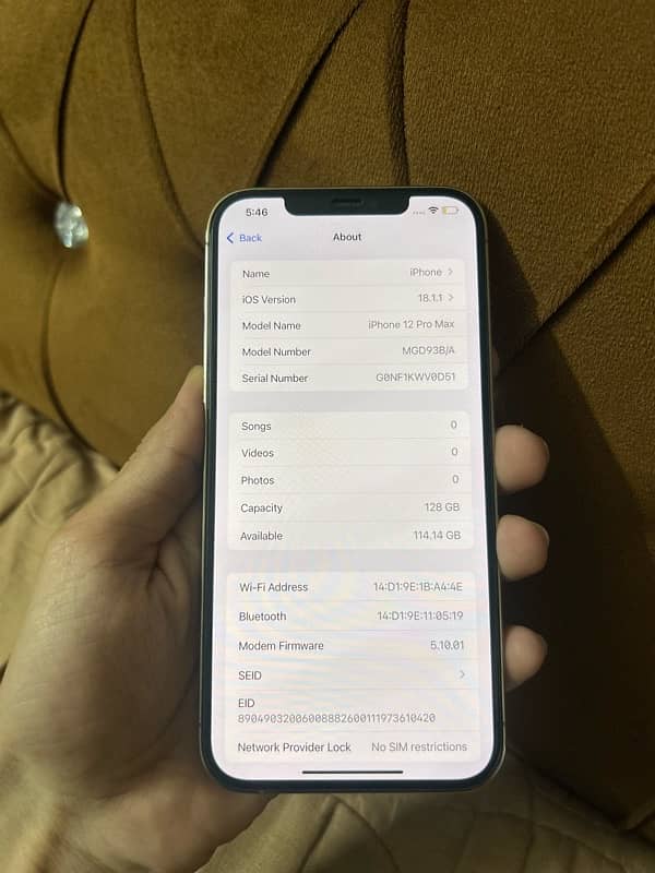 iPhone 12 Pro Max PTA approved 6