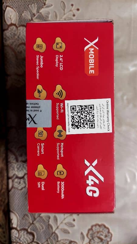 X 4g Mobile (best for hotspot) all accessories original 1