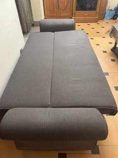 Sofa bed and table