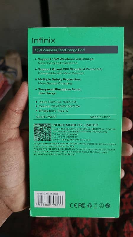 infinix Note 30 Pro (Full box) 68 wat original charger 15