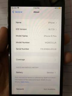 iPhone 8 plus 256 gb black colour