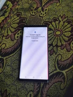 Samsung note 9 aprove 512gb read add