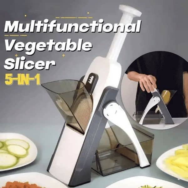 Unique 4-in-1 Cutter Chopper - Multi-Functional Kitchen Tool 3